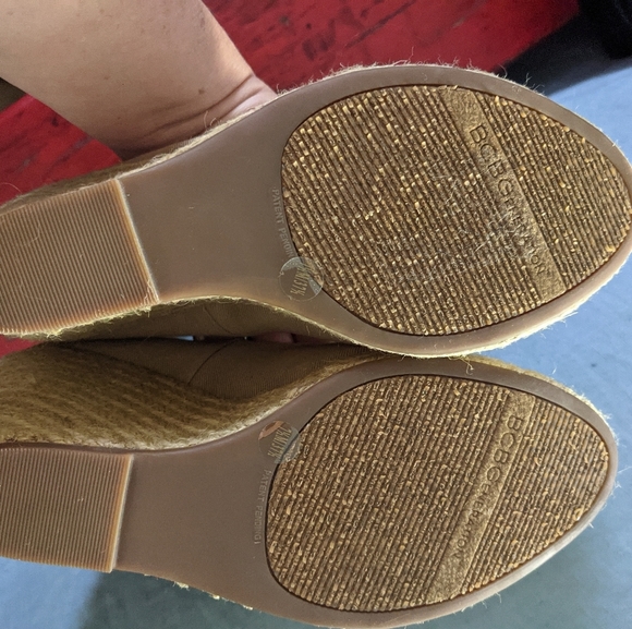 NWOT BCBGeneration Espadrille Wedges with Ankle Strap 7.5 - Picture 6 of 7